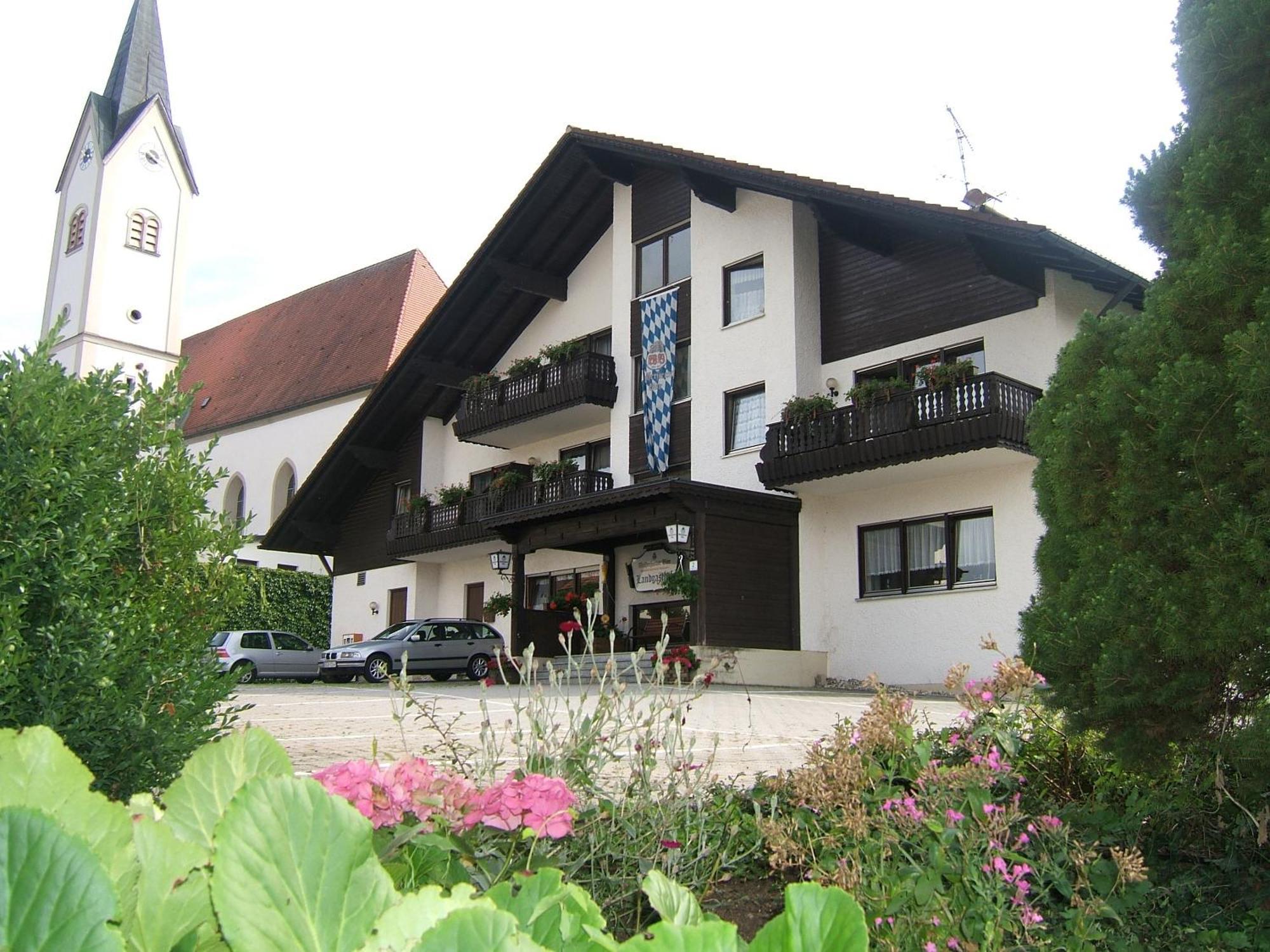 ホテル Buechelsteiner Hof Grattersdorf エクステリア 写真