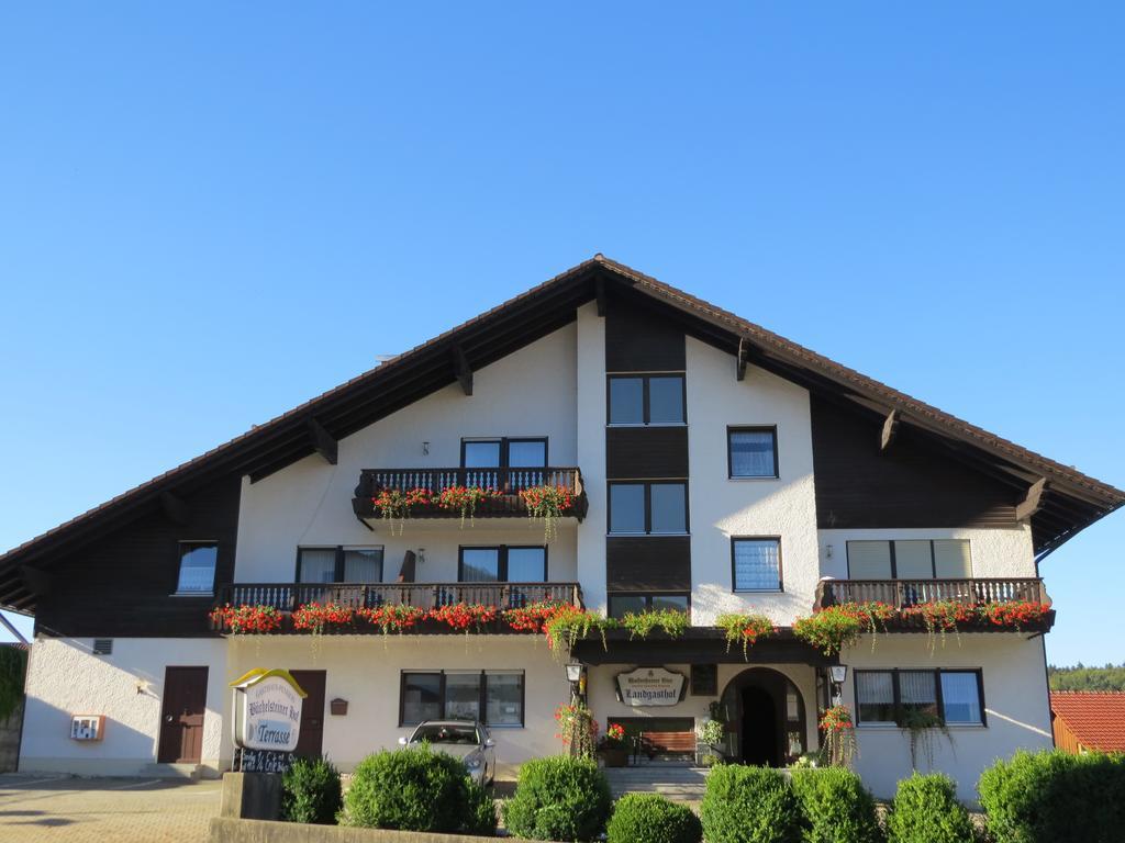 ホテル Buechelsteiner Hof Grattersdorf エクステリア 写真